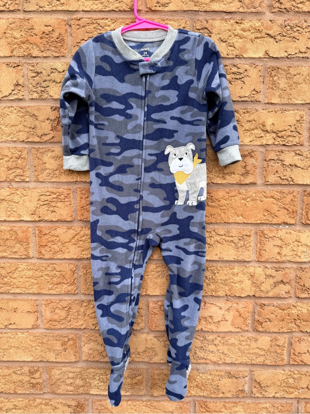 🌿10/$25 • Carters Camo Print Fleece Footed Sleeper